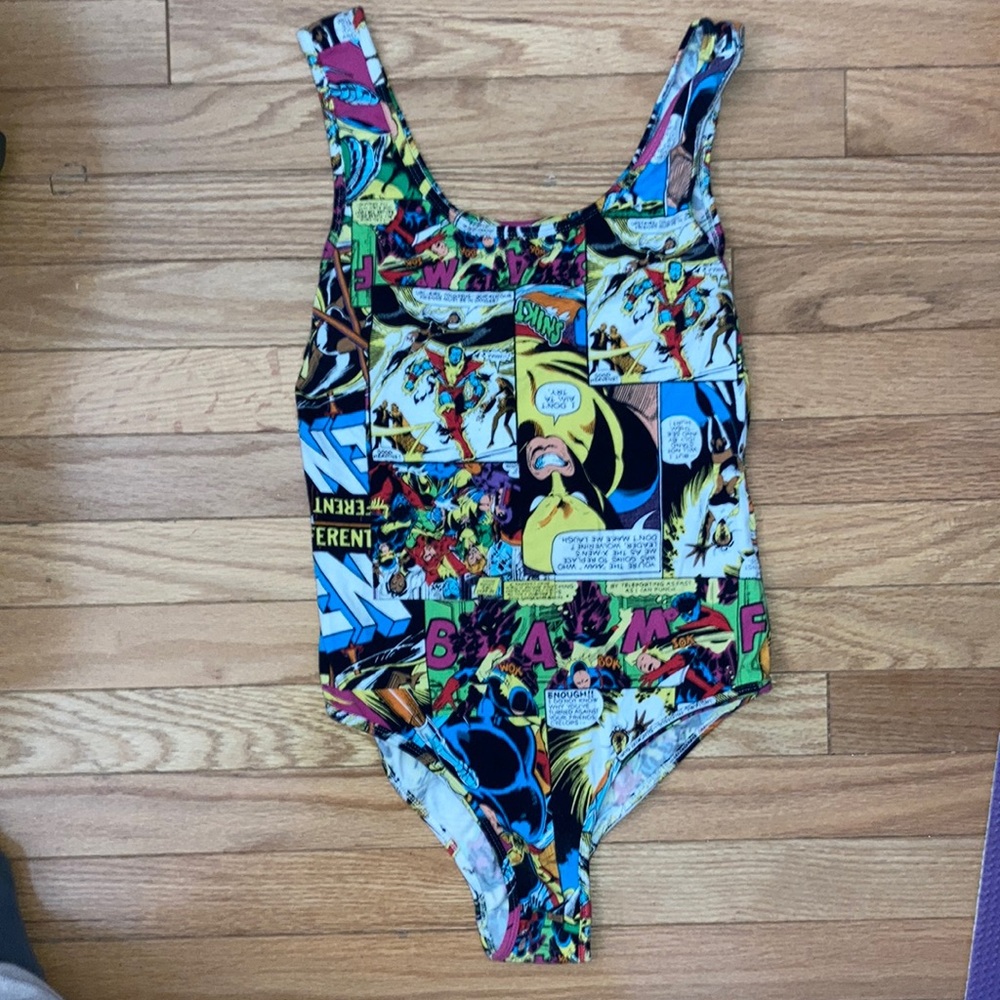 Marvel comics bodysuit